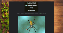 Desktop Screenshot of apecalabamapest.com